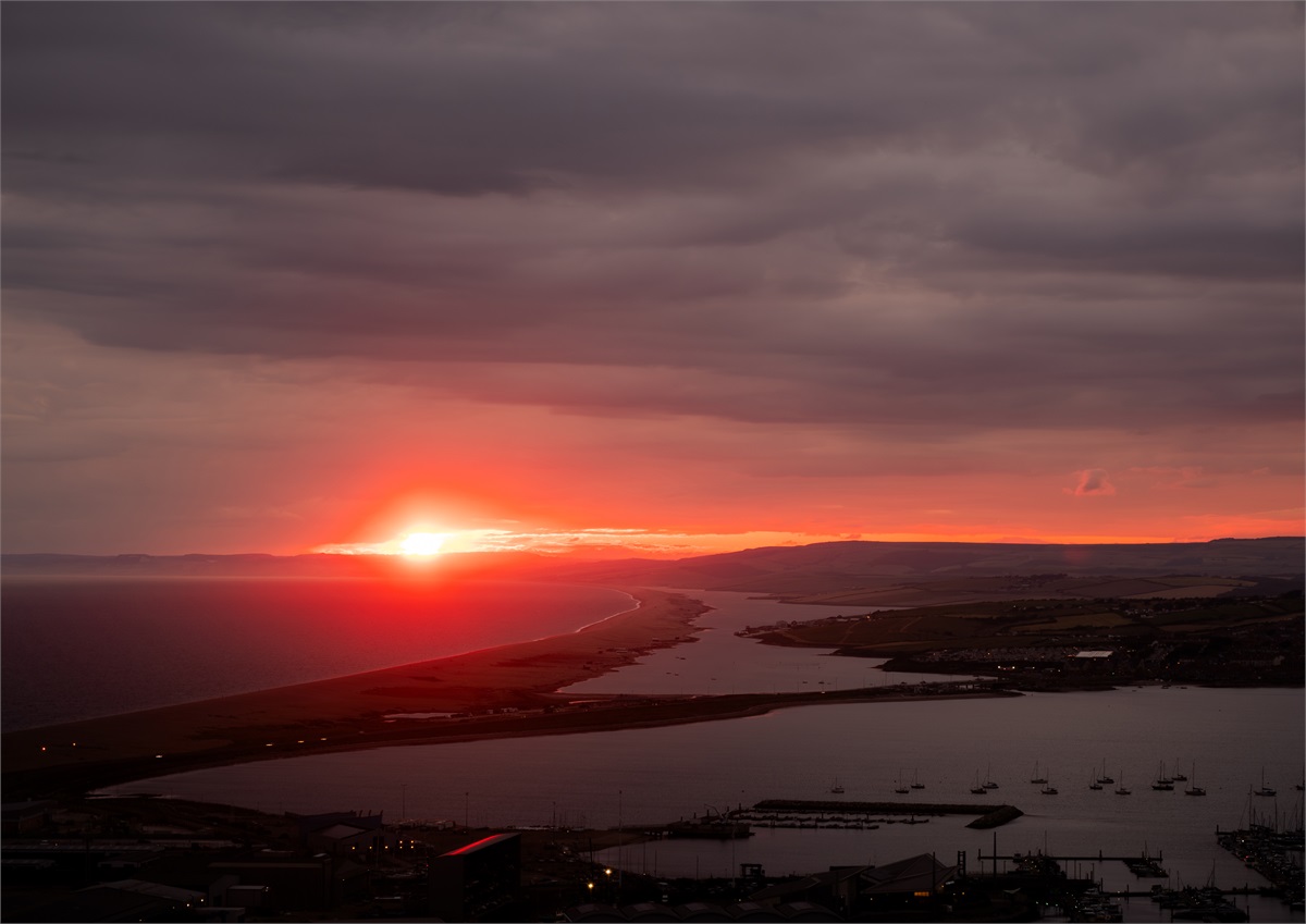 Chesil Glow photographic print