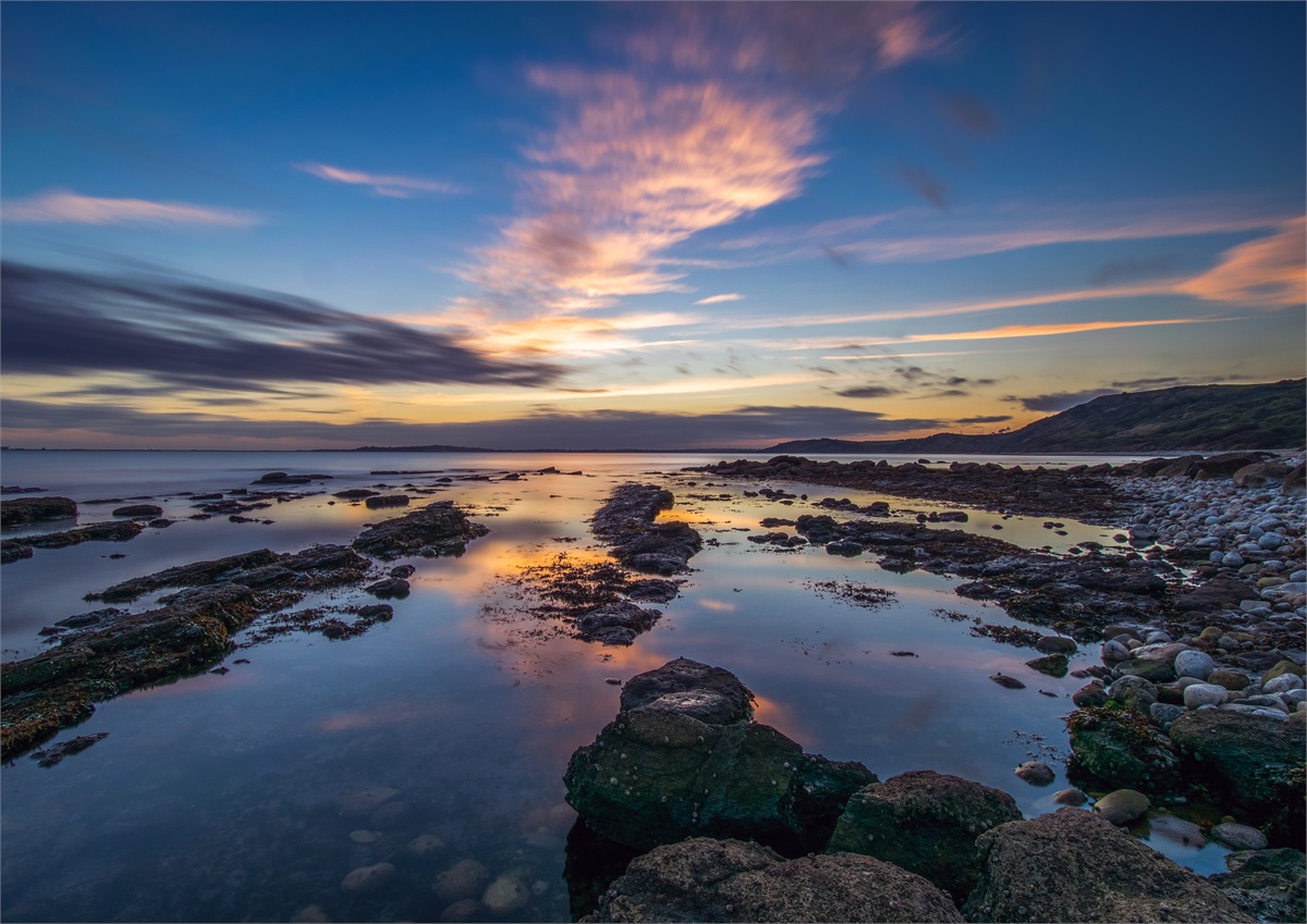 Osmington Afterglow photographic print