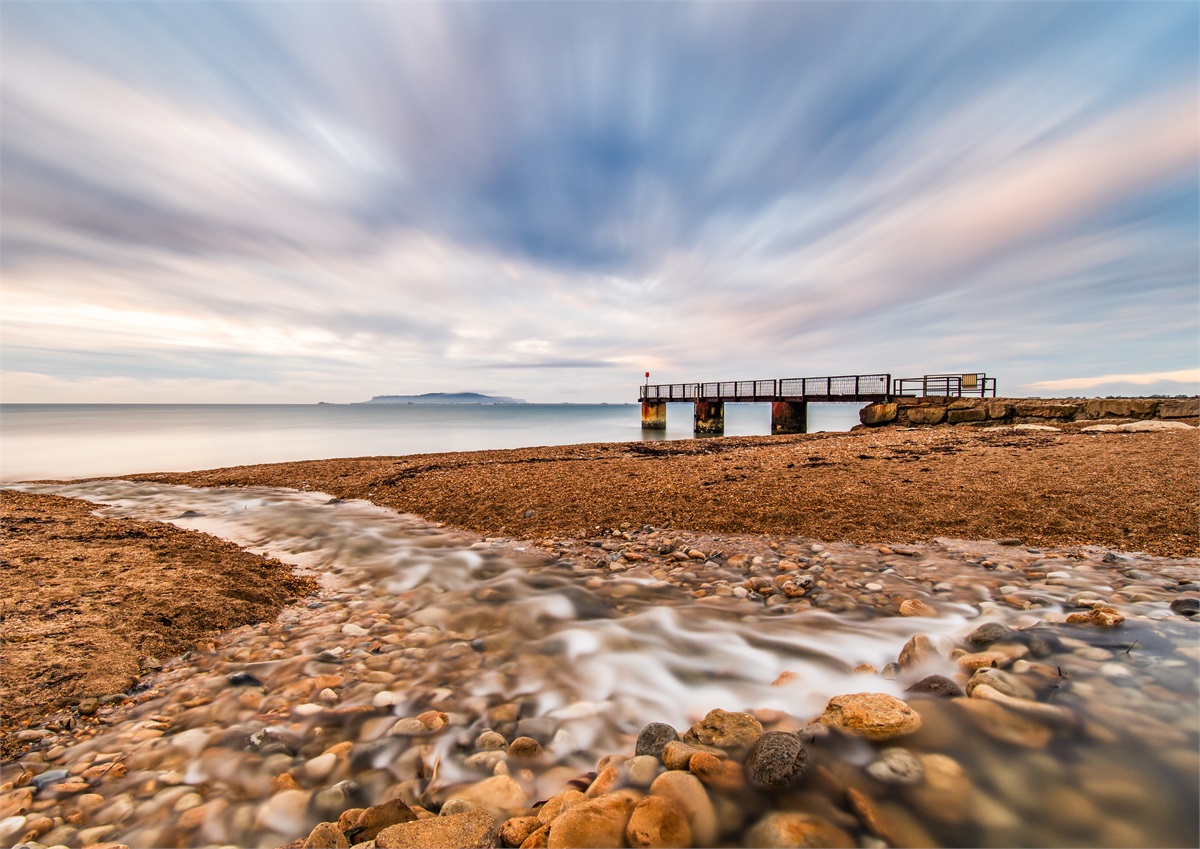 Bowleaze Blur photographic print